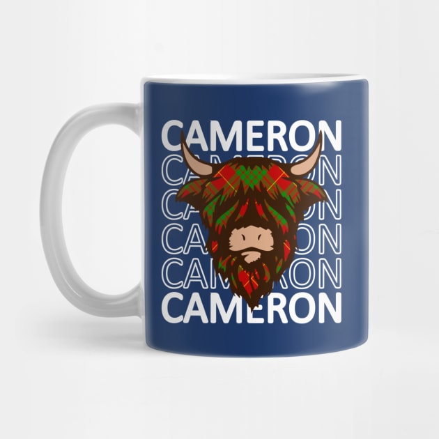 Clan Cameron - Hairy Coo by Taylor'd Designs